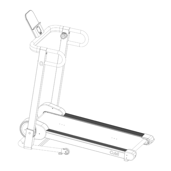 User Manuals: Cubii PACE TR01 Walking Treadmill