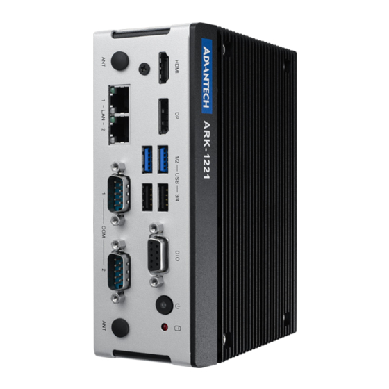Advantech ARK-1221L User Manual