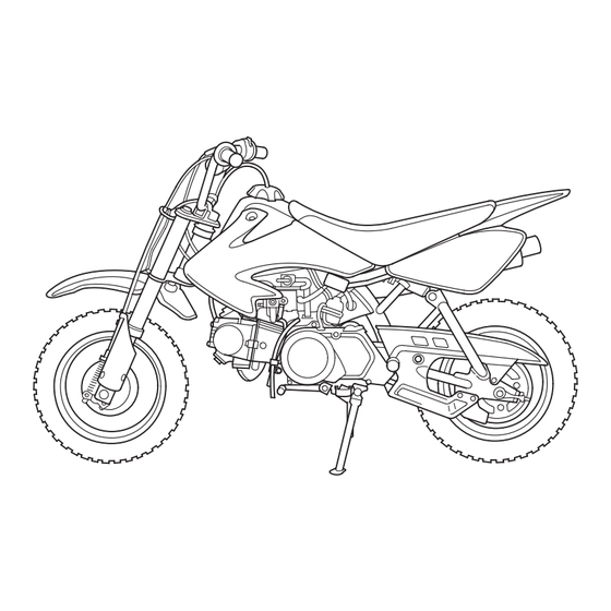 Honda CRF50F 2024 Owner's Manual