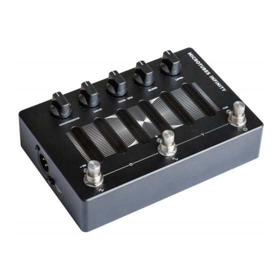 Darkglass Electronics Microtubes Infinity Manual