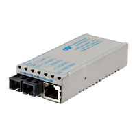 Omnitron Systems Technology miConverter GX User Manual