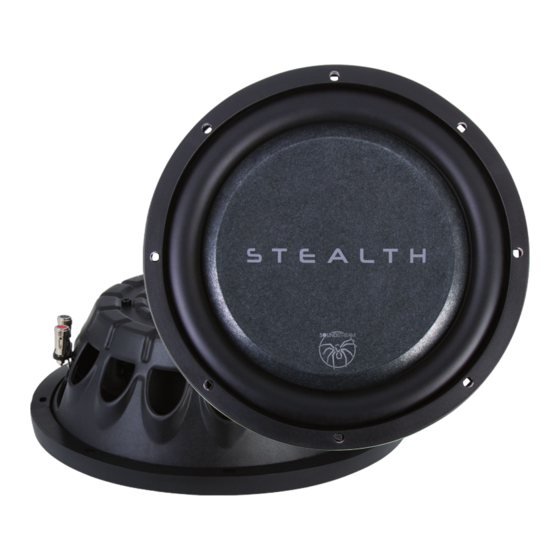Soundstream Stealth-124 Owner's Manual
