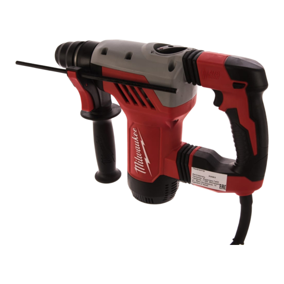 Milwaukee PLH 28 E Manuals