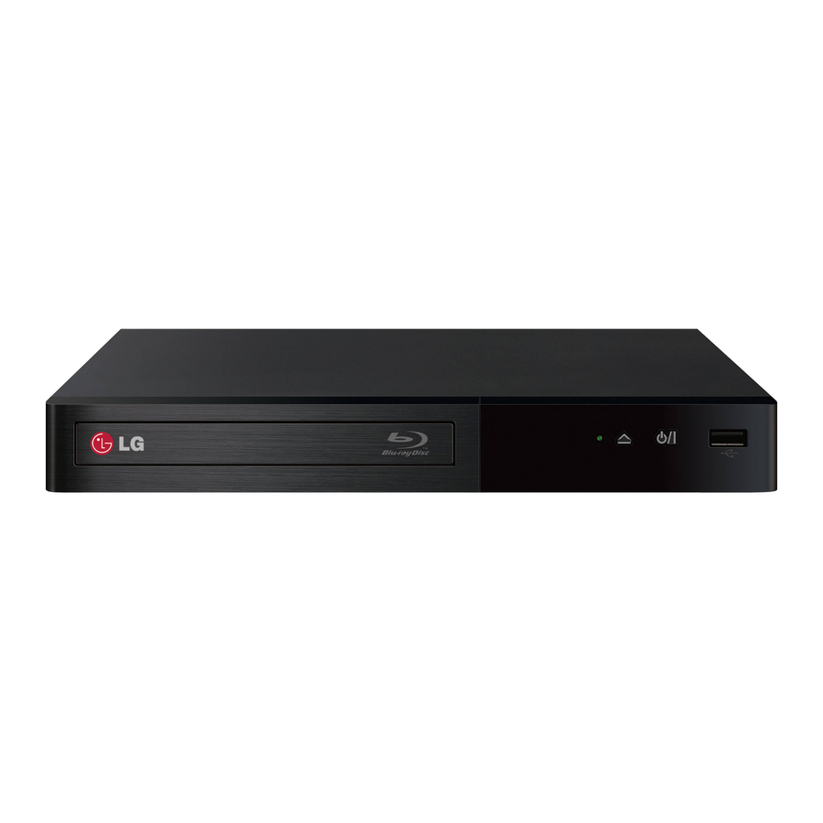 LG BP340 Simple Manual