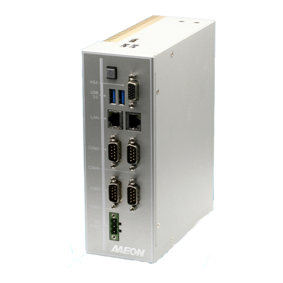 Aaeon BOXER-8320AI User Manual