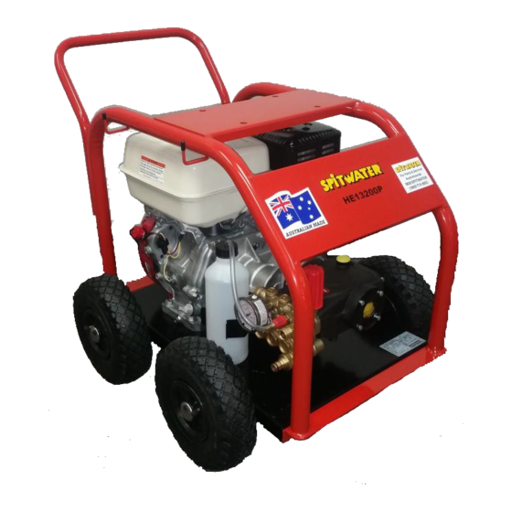 Spitwater SCWA68 Operating And Maintenance Manual