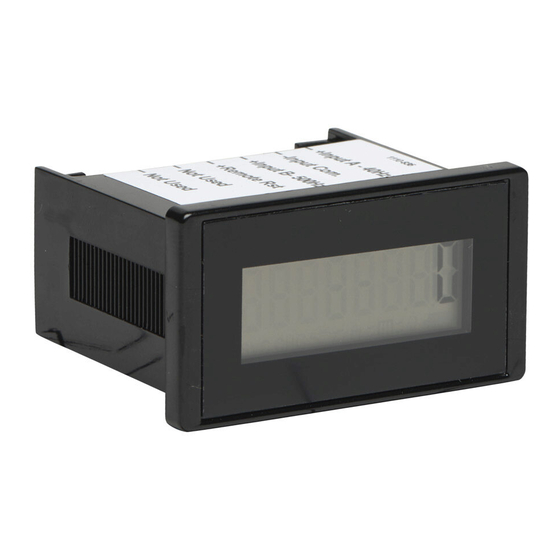 Trumeter 6300 Quick Start Manual