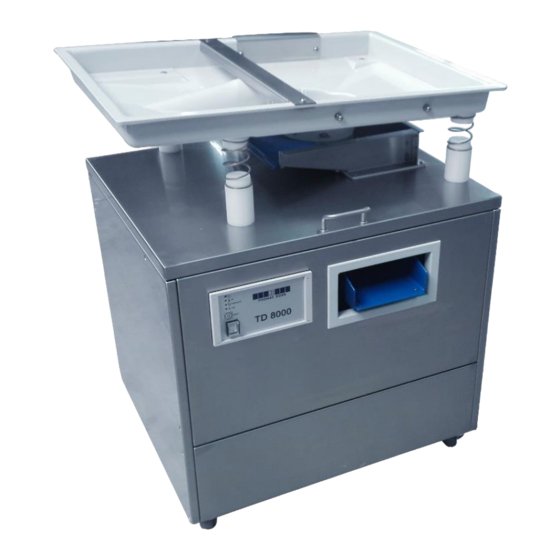 THOMAS DÖRR TD 8000 FILL & GO Operating Instructions Manual