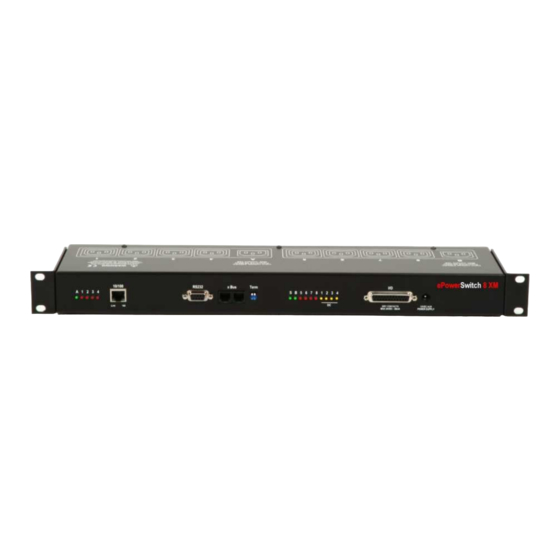 Elecdan ePowerSwitch 8XM Quick Start Manual
