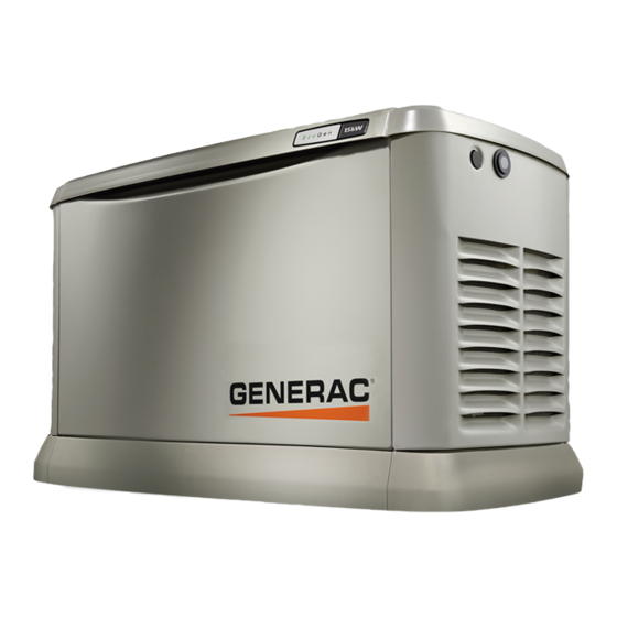 Generac Power Systems EcoGen G0070340 Installation Manuallines