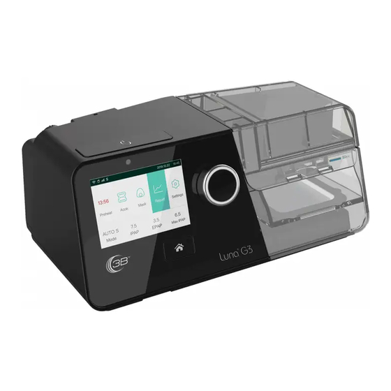 BMC 3B Luna G3 APAP Quick Operation Manual