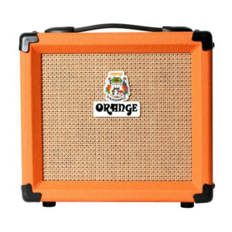 ORANGE CR12L Owner's Manual