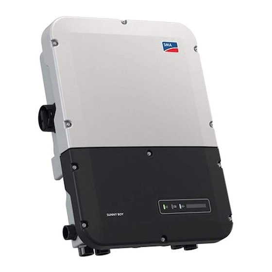 SMA SUNNY BOY 3.0-US User Manual