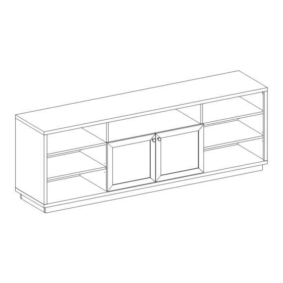 Walker Edison CDYM3F Assembly Instructions Manual