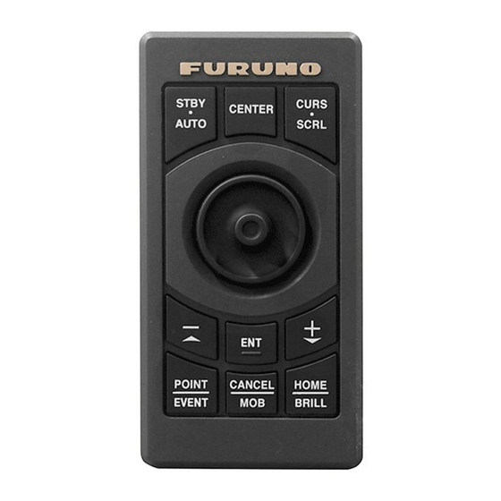 Furuno MCU-002 Installation