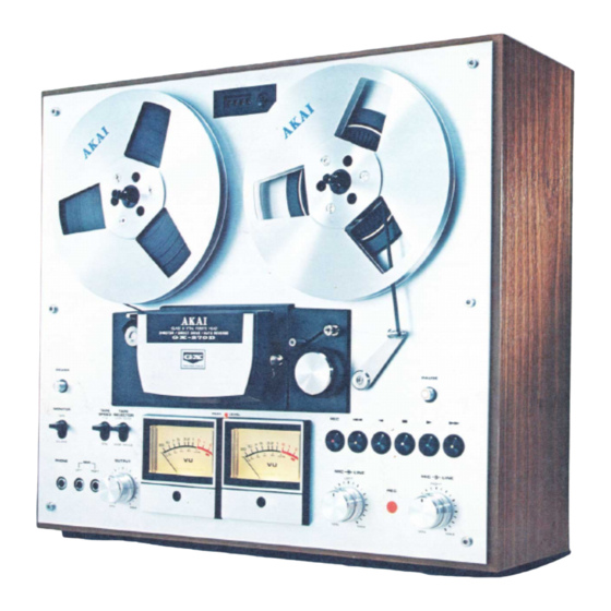 Akai GX-270D Operator's Manual
