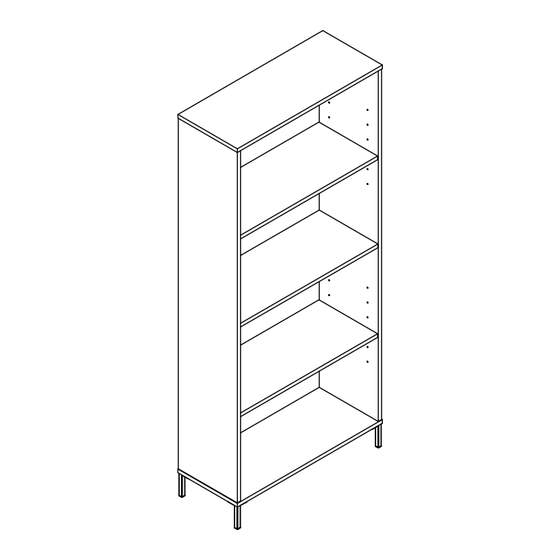 BUSH FURNITURE Essence ESB129WH Assembly Manual