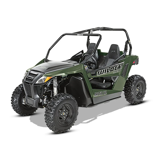 Arctic Cat Wildcar Trail Service Manual