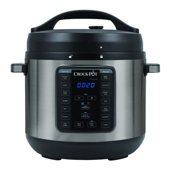 Crock-Pot Express Crock XL Quick Start Manual
