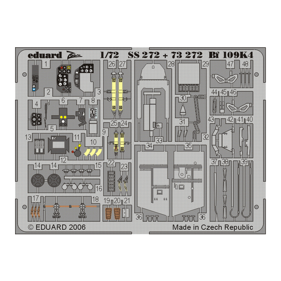 Eduard Bf 109K-4 Manual