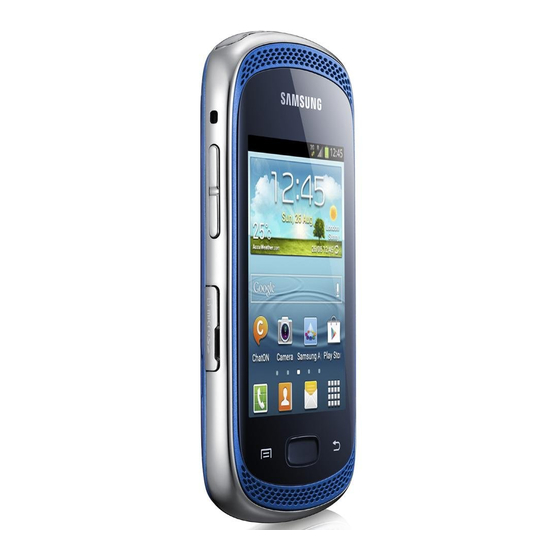 Samsung GT-S6012 User Manual