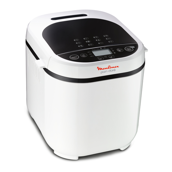 Moulinex Pain Dore OW210130 Owner's Manual