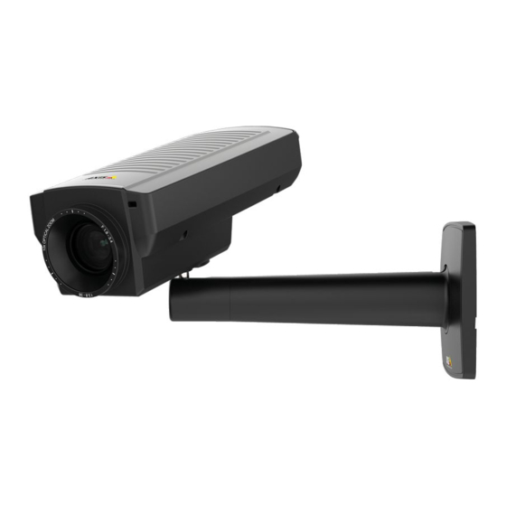 Axis Q1775 Installation Manual