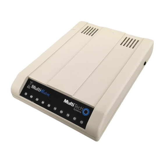 Multitech MultiModem DID MT5634ZBA-DID User Manual