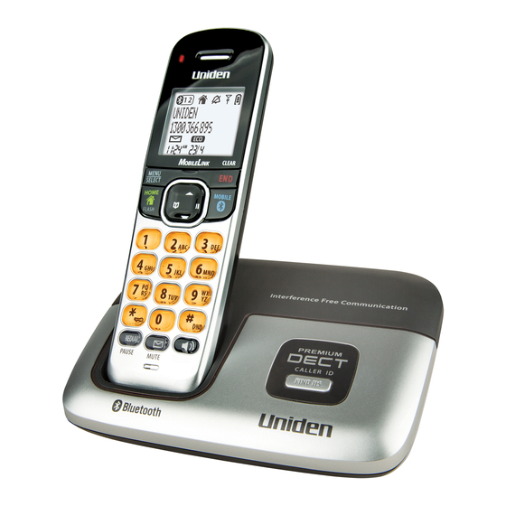 Uniden DECT 3216 Owner's Manual