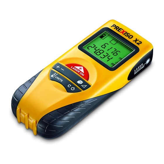 Prexiso X2 Operating	 Instruction