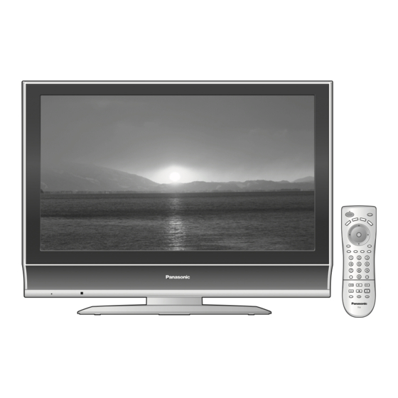 Panasonic TC-26LX70L Service Manual