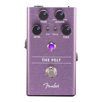 Fender THE PELT Quick Start Manual