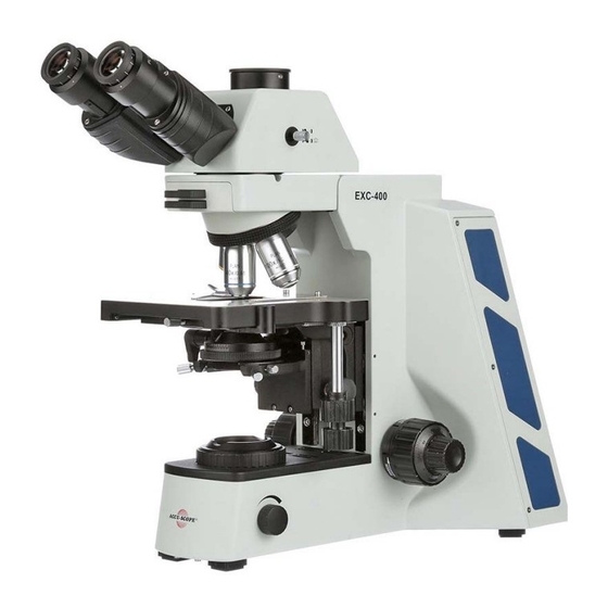 Accu-Scope EXC-400 Manual
