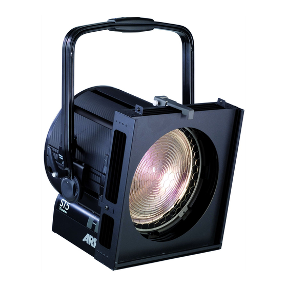 ARRI TRUE BLUE ST 5 Theater Manual
