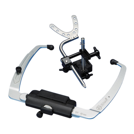 Whip Mix Slidematic Facebow Instruction Manual