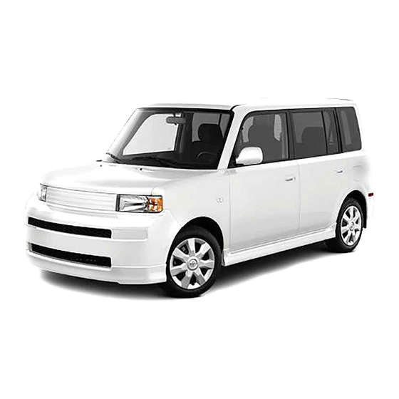 Scion 2004 xB Pocket Reference Manual