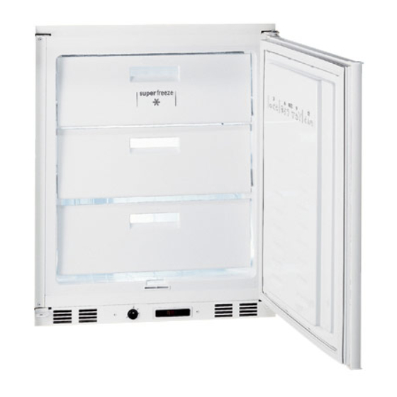 Hotpoint Ariston BF 101/B/HA Operating Instructions Manual