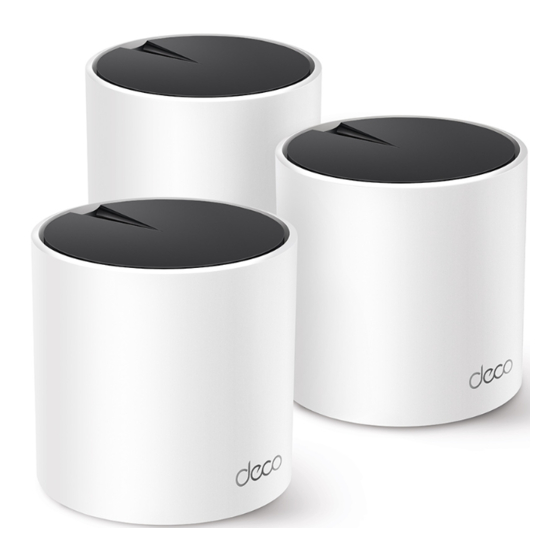 TP-Link Deco X55 Quick Start Manual