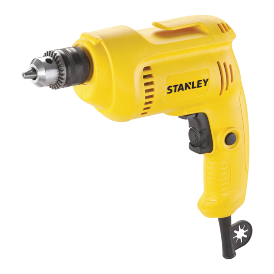 Stanley STDR5510-IN Quick Start Manual