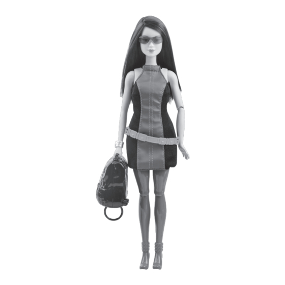 Mattel Barbie DHF08-BC70 Instructions