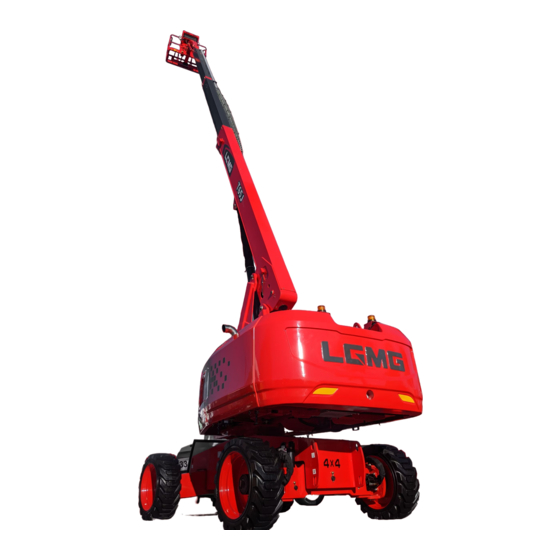 LGMG T65J-H Operation And Safety Manual