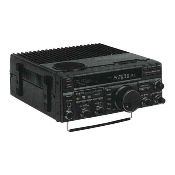 Yaesu FT-890 Technical Supplement