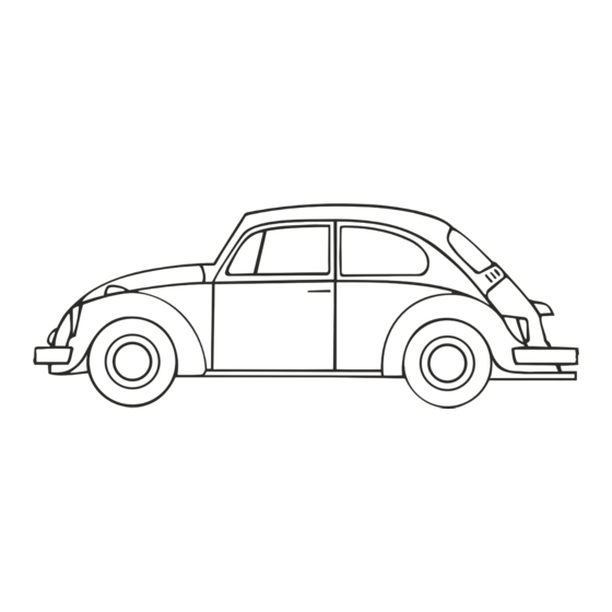 Volkswagen Sedan 111 1971 Owner's Manual