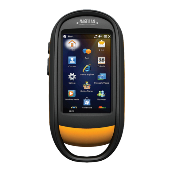 Magellan eXploristPro 10 Quick Start Manual