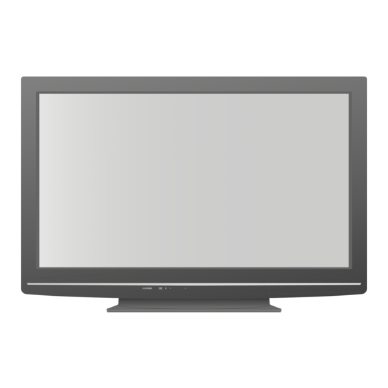 Panasonic VIERA TX-P50X10B Operating Instructions Manual