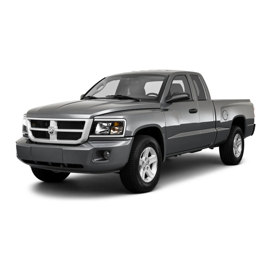 Dodge Dakota 2011 Owner's Manual