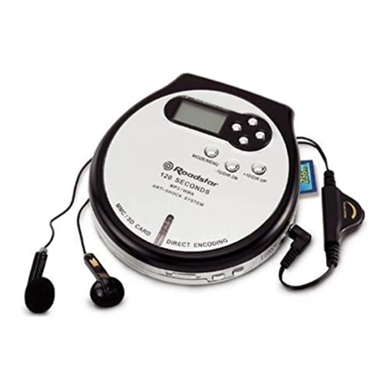 Roadstar PCD-6520SWMPT Instruction Manual