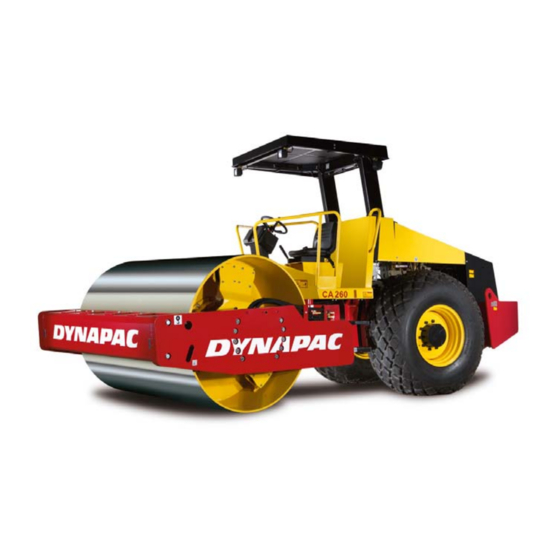 Dynapac CA260 Instruction Manual