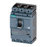 Siemens 3VA2 Series Operating Instructions Manual
