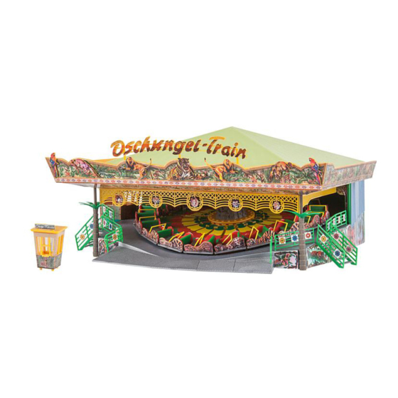 Faller JUNGLE TRAIN ROUNDABOUT Instructions For Use Manual